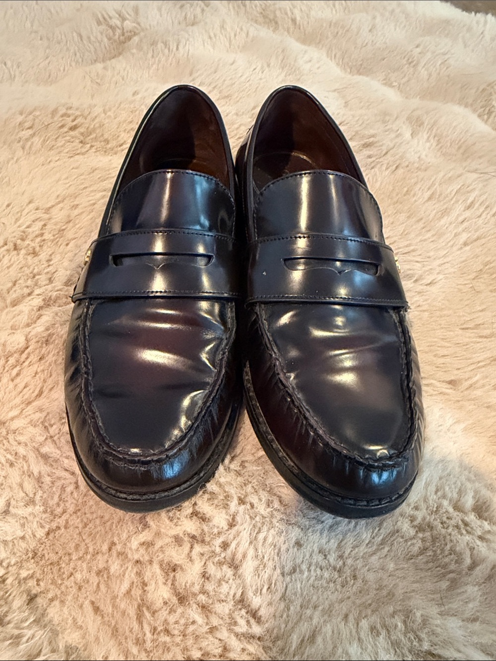 Women’s Classic Oxblood Leather Penny Loafers